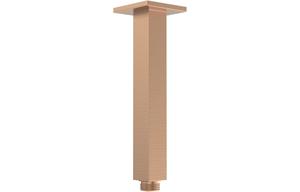 Galaxy 180mm Square Ceiling Arm - Brushed Bronze